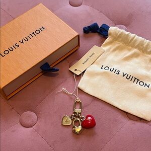 Louis Vuitton micro bag charm